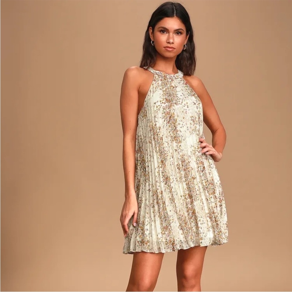 Lulus floral print dress